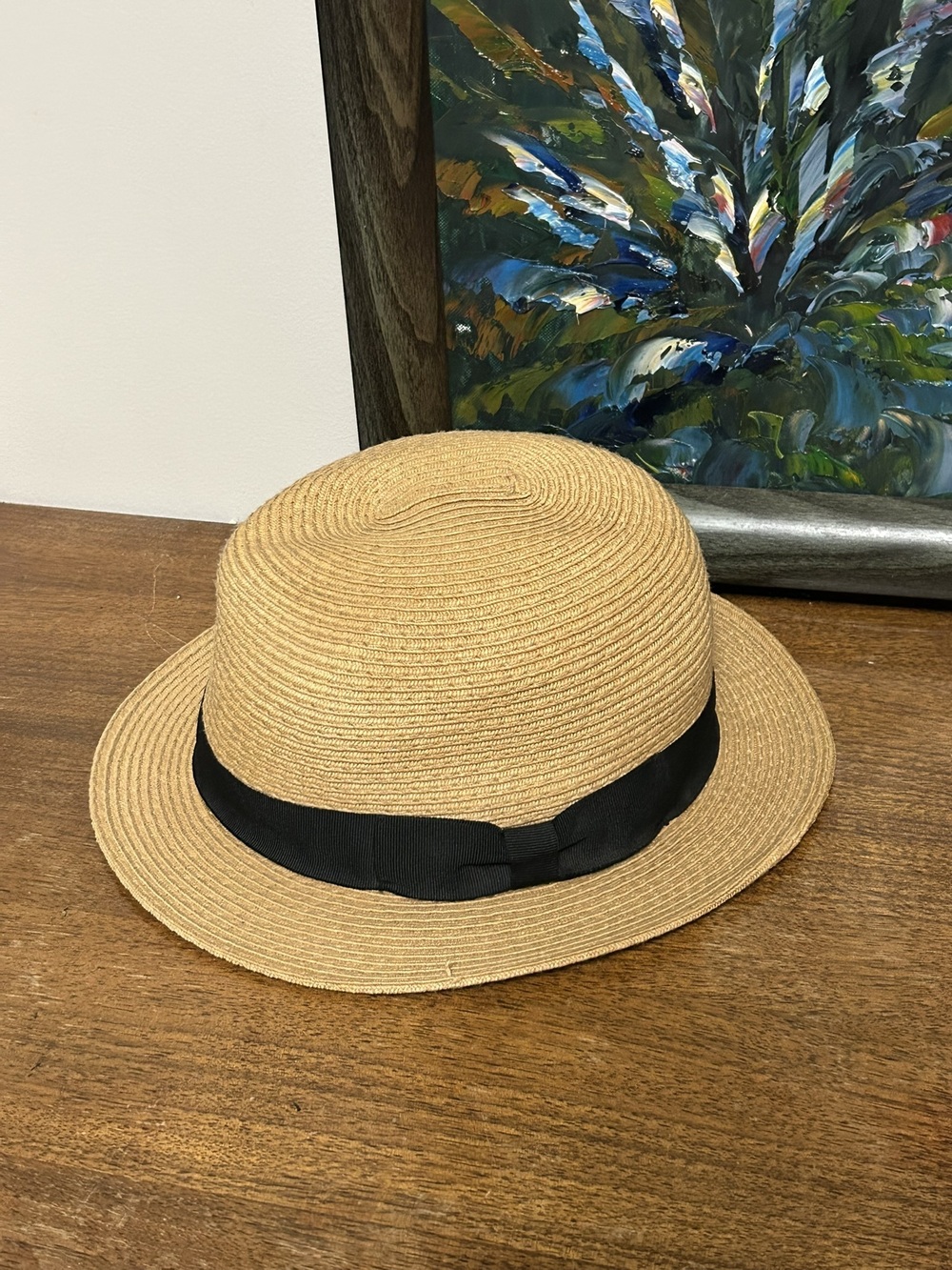 Aritzia Talula Straw Fedora Hat